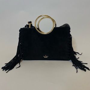 Kate Spade - White rock road Sam suede satchel